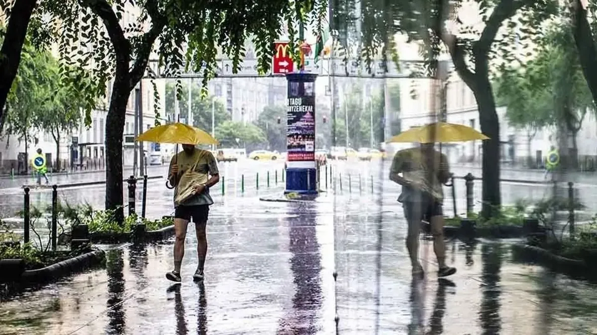 Figyelmeztetést adott ki a meteorológia; mutatjuk, hol lehet zivatar, jégeső