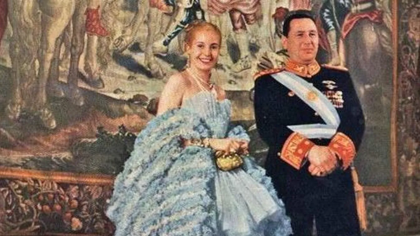 Evita egy jótékonysági esten ismerkedett meg Juan Perónnal, Argentína elnökével