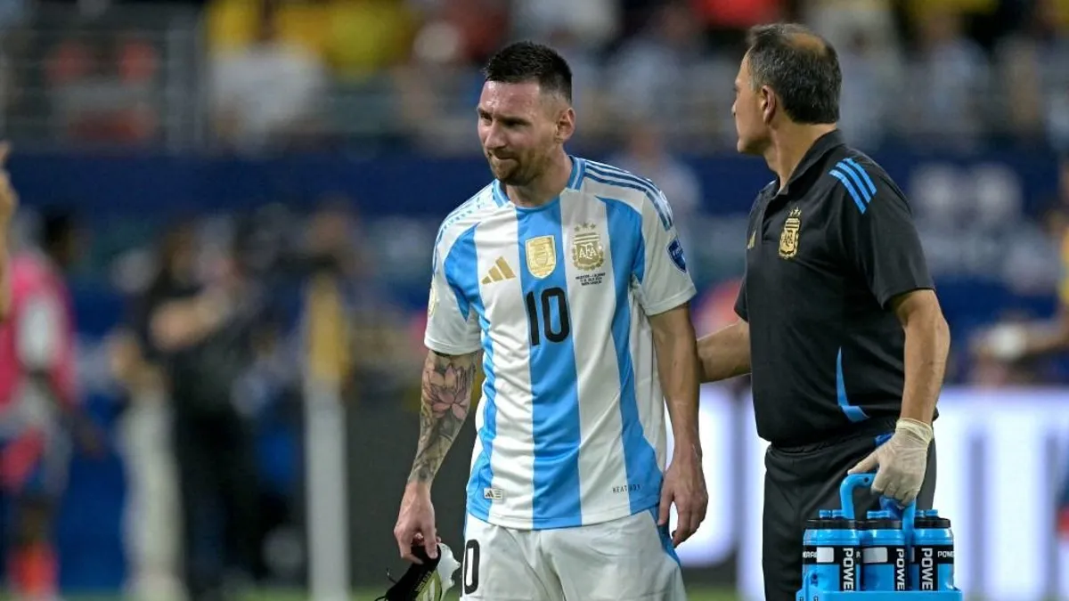 Brutálisan feldagadt Messi bokája a horrorsérülése után - videó