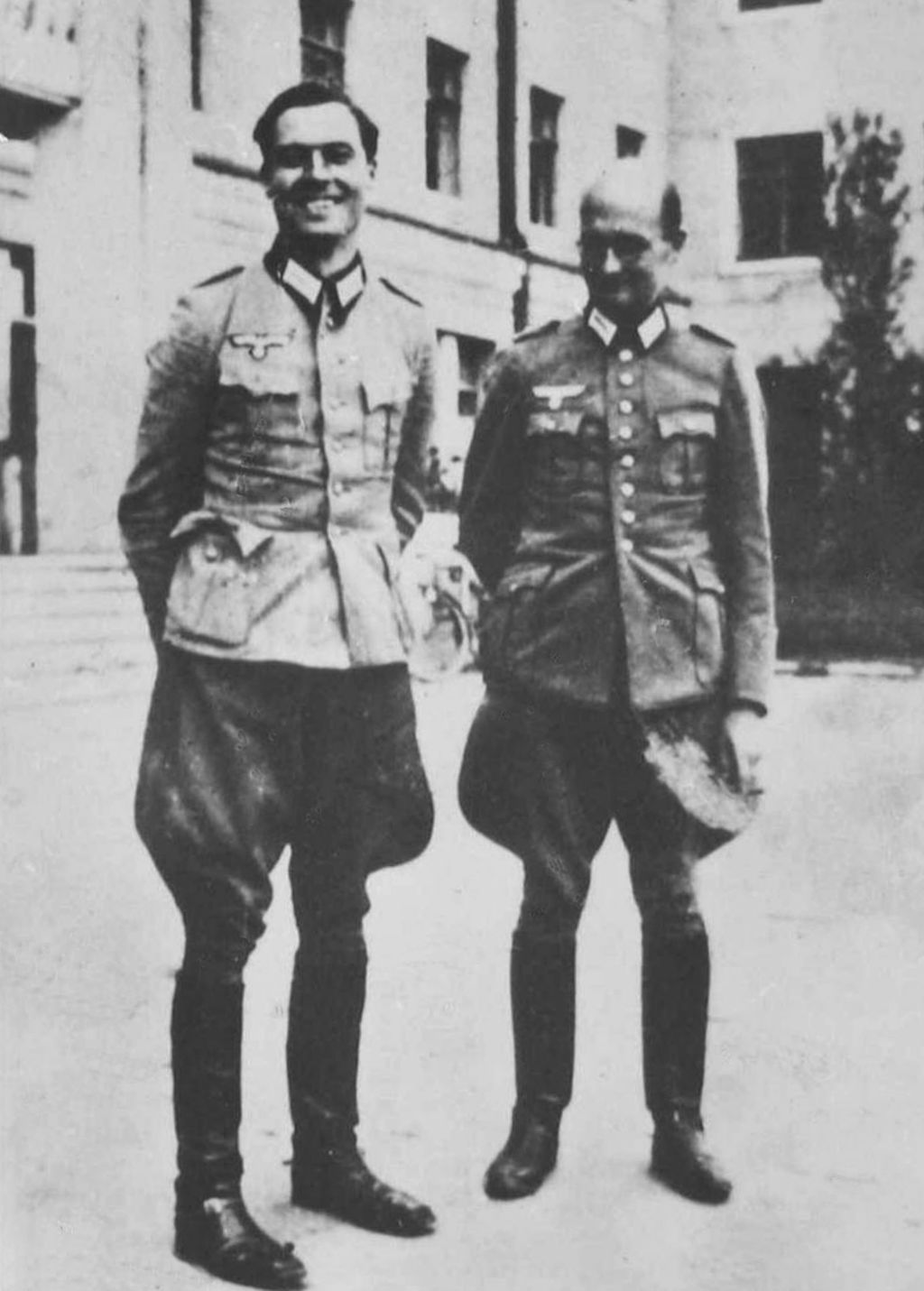 Stauffenberg és Albrecht Mertz von Quirnheim ezredes