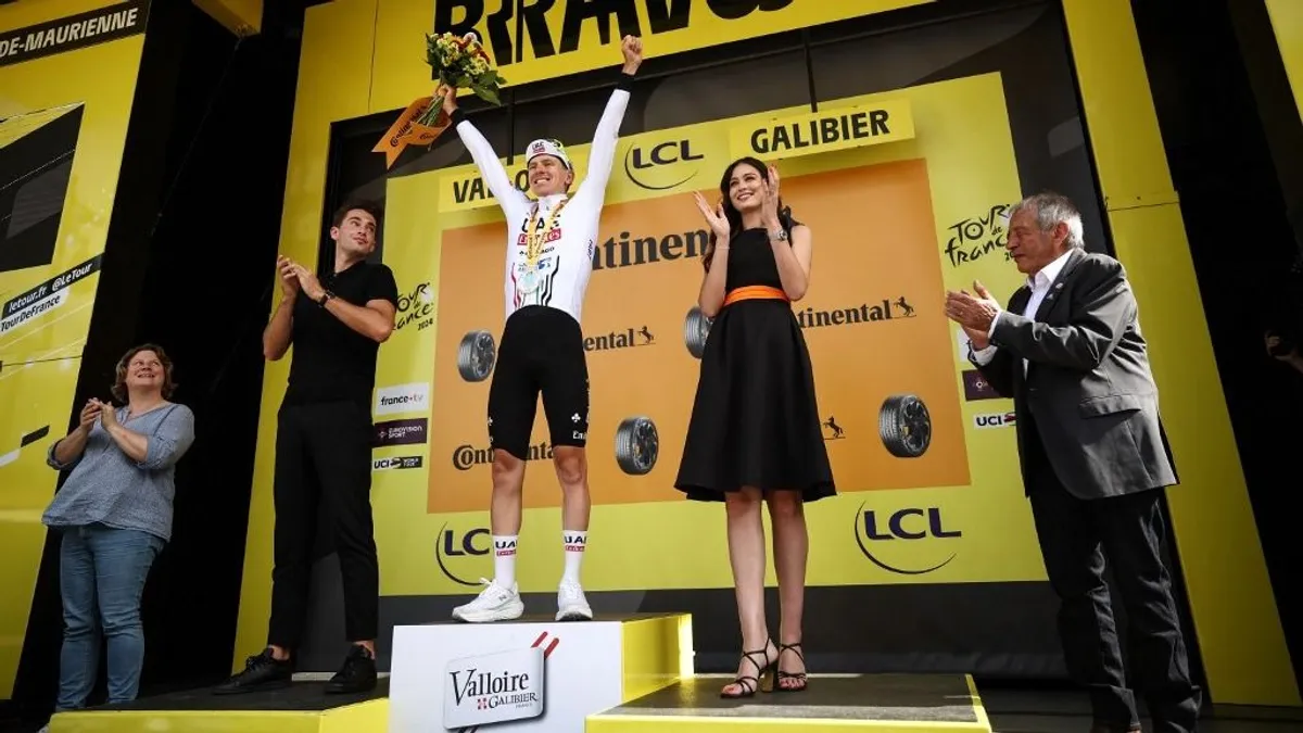 A szlovén sztár uralta a Tour de France idei első komoly hegyi szakaszát