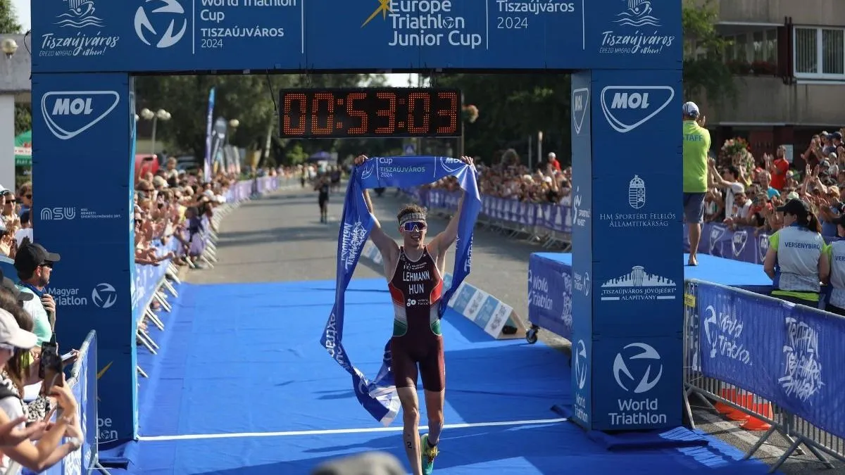 Világkupa-győzelemmel ünnepelte 40. születésnapját a Magyar Triatlon