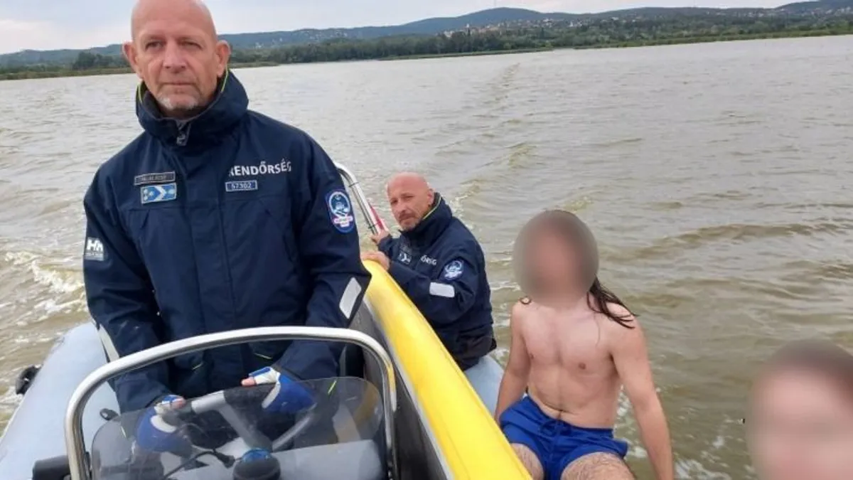 Bajbajutott SUP-osokon segítettek a Velencei-tavon