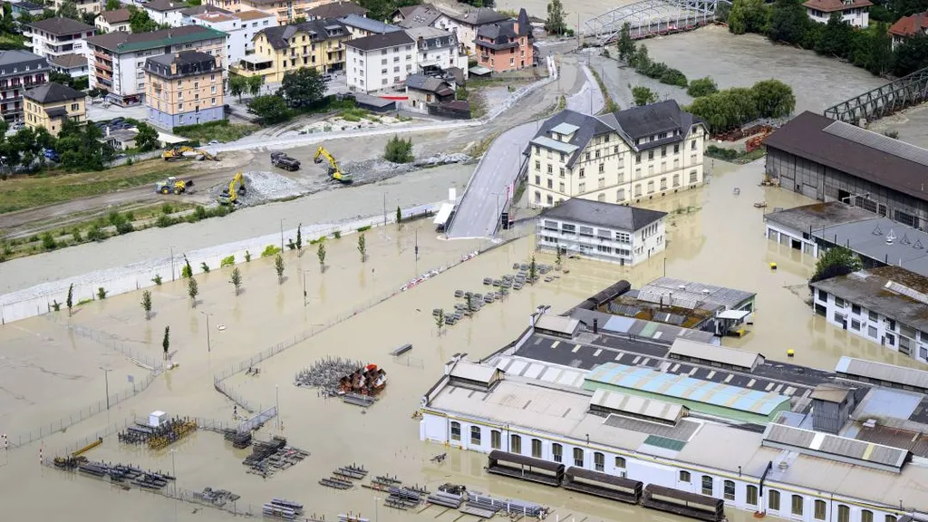 Svájc, áradások, 2024. június 30., 