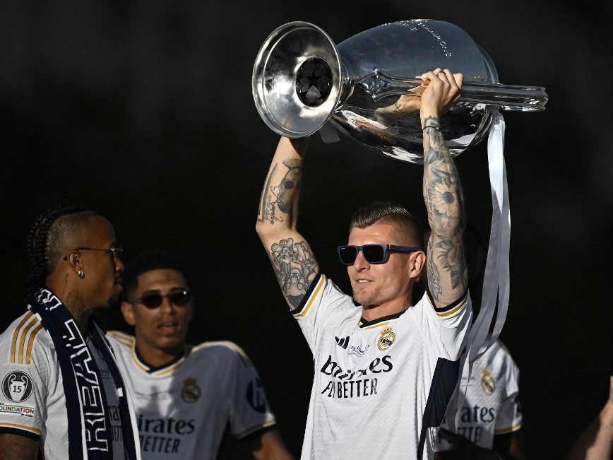 Real Madrid UEFA Champions League Trophy Parade