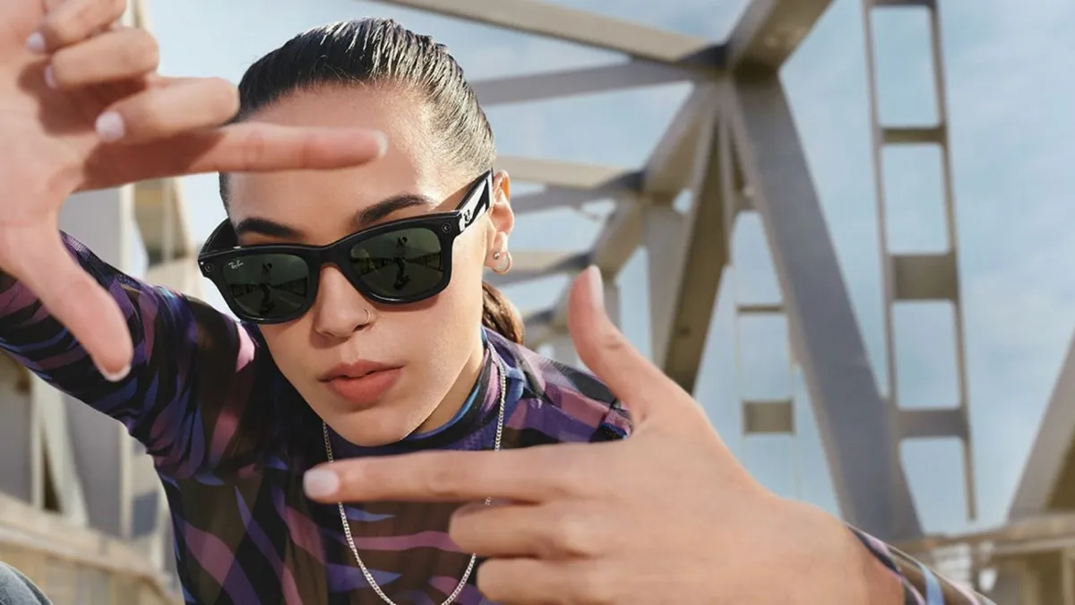 Ray-Ban okos szemüveg kijelzővel? A Meta a jövőbe lát!