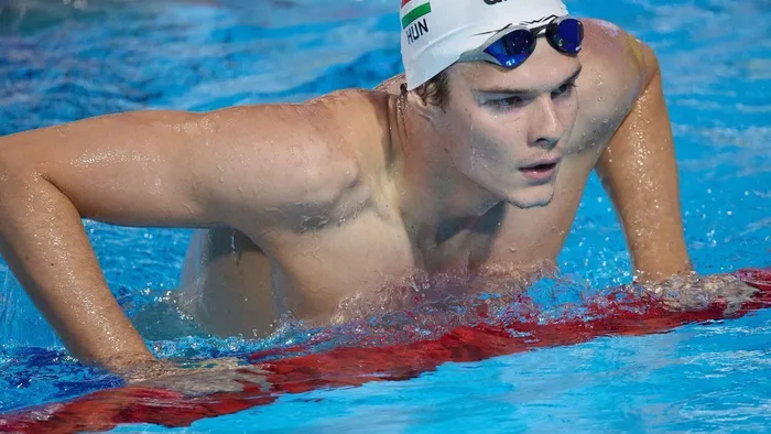 Kiderült, kivel találkozna az olimpián a világbajnok magyar úszó - videó