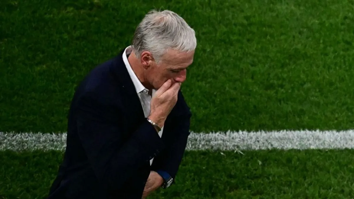 Didier Deschamps távozik a francia fociválogatott éléről