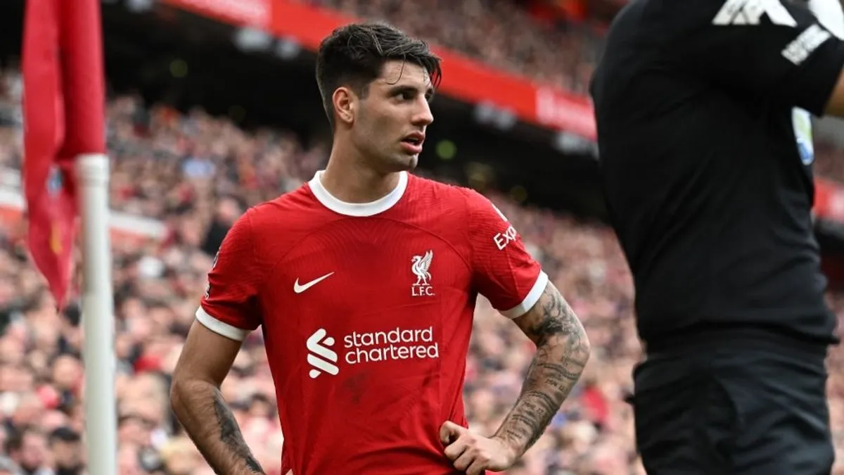 Dominik Szoboszlai no apareció en el entrenamiento del Liverpool