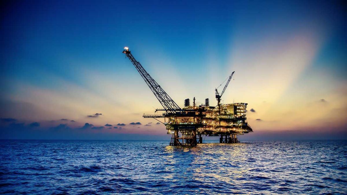 olaj, olajtermelő, tenger, Venezuela, Guyana, illusztráció