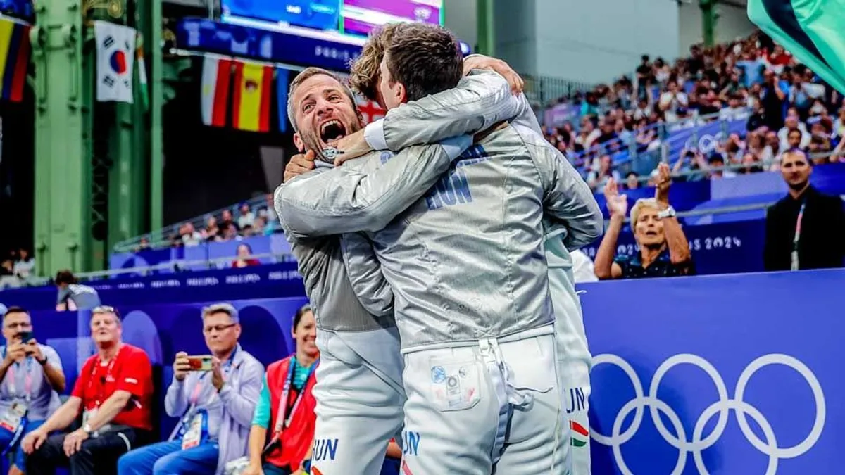Drámai fordítás: így jutott olimpiai döntőbe a magyar kardcsapat - videó