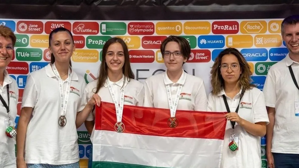 Három érmet nyertek a magyar diákok az Európai Lány Informatikai Diákolimpián