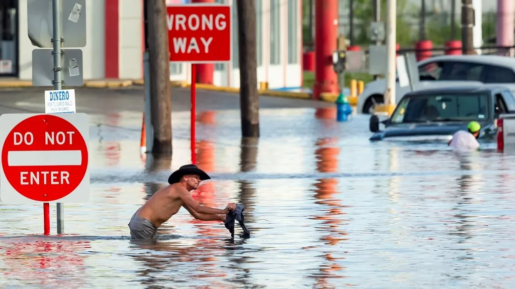 Beryl, hurrikán, Texas, USA, 2024. július 9, 
