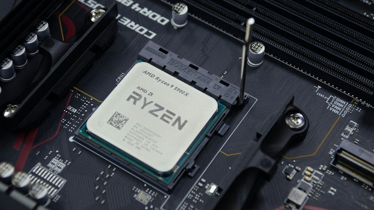 amd ryzen 9 5900x processzor cpu központi egység gamer pc