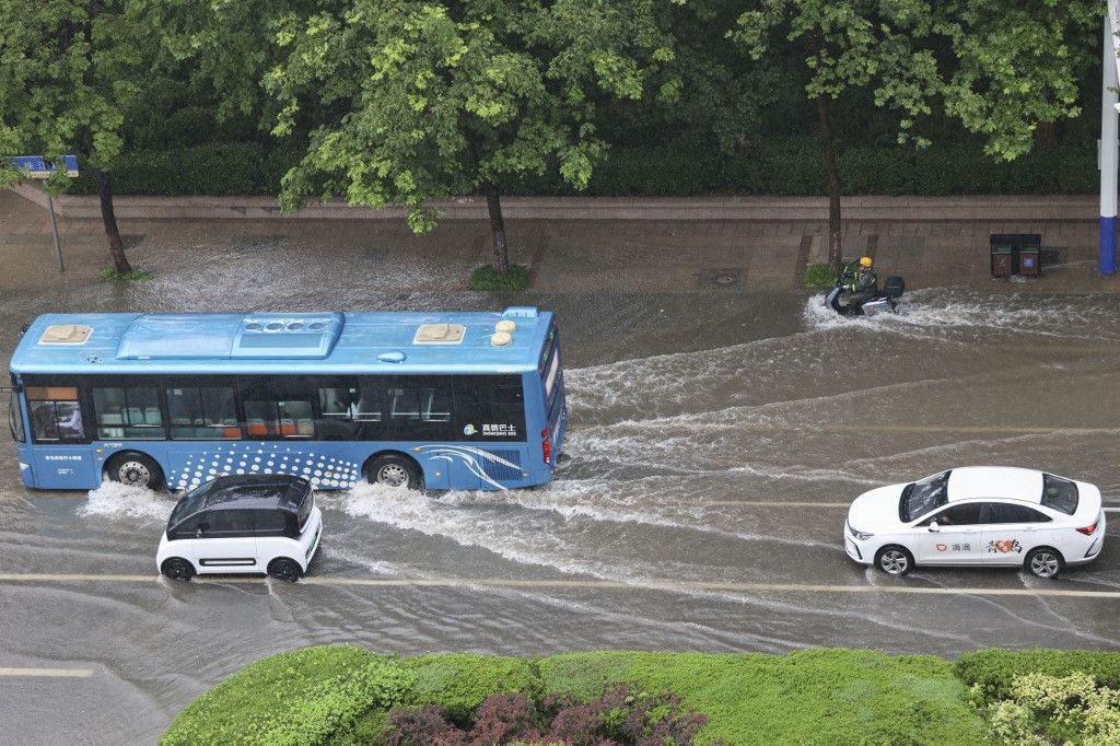 Heavy Rain Hit Qingdao