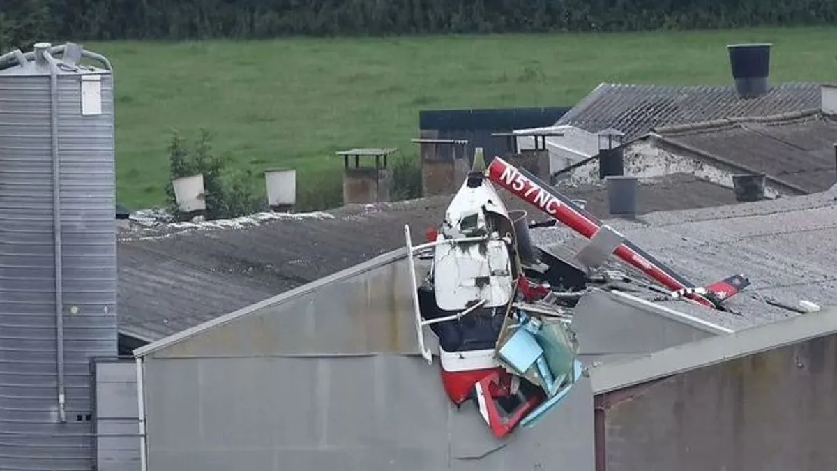 Lezuhant egy helikopter Írországban, két ember meghalt