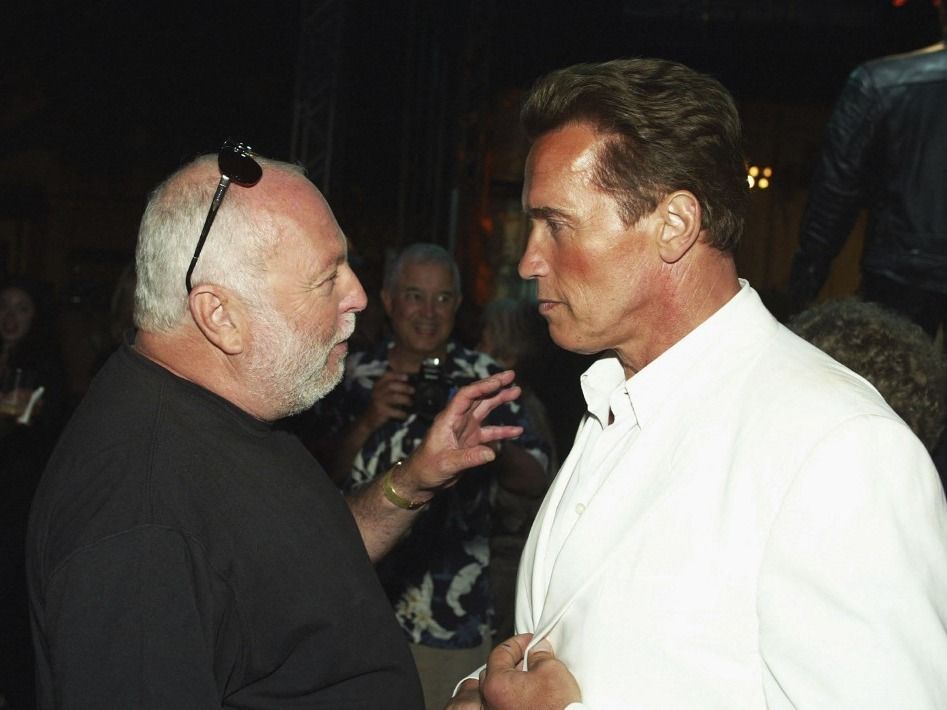 Andy Vajna and Arnold Schwarzenegger