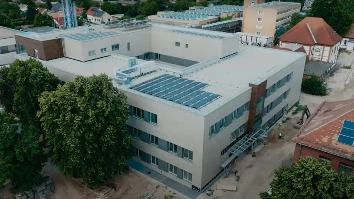 Átadás előtt Magyarország legnagyobb kórházberuházása - videó