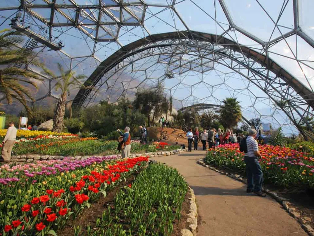 Spring Arrives At The Eden Project