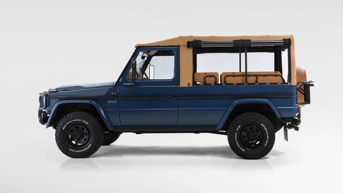 Klasszikus G-osztály-átépítéssel kezd az Arcade Cars