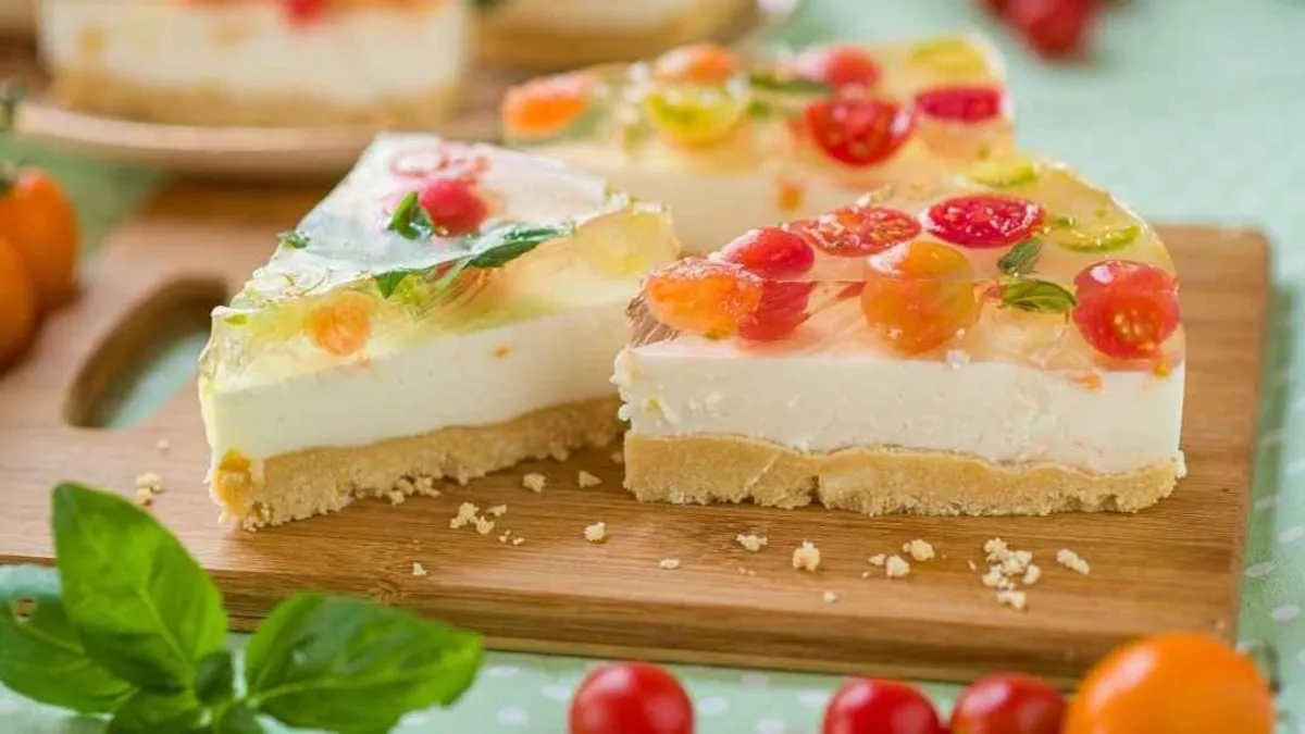 Így készül a tökéletes bazsalikomos paradicsomtorta