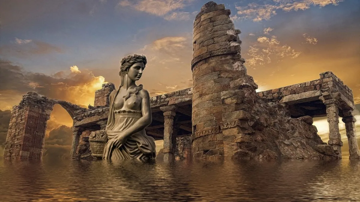 Atlantisz: megtalálhatták az elveszett szigetet