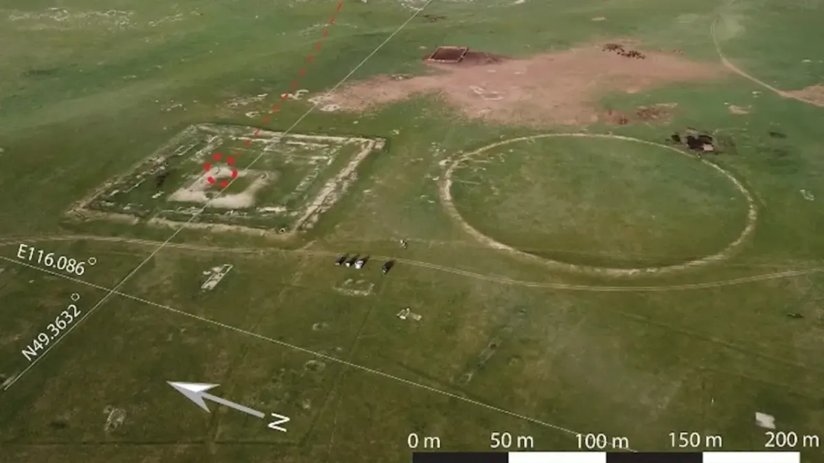 Egy 1.000 éves előkelő nő maradványait fedezték fel Mongolóiában