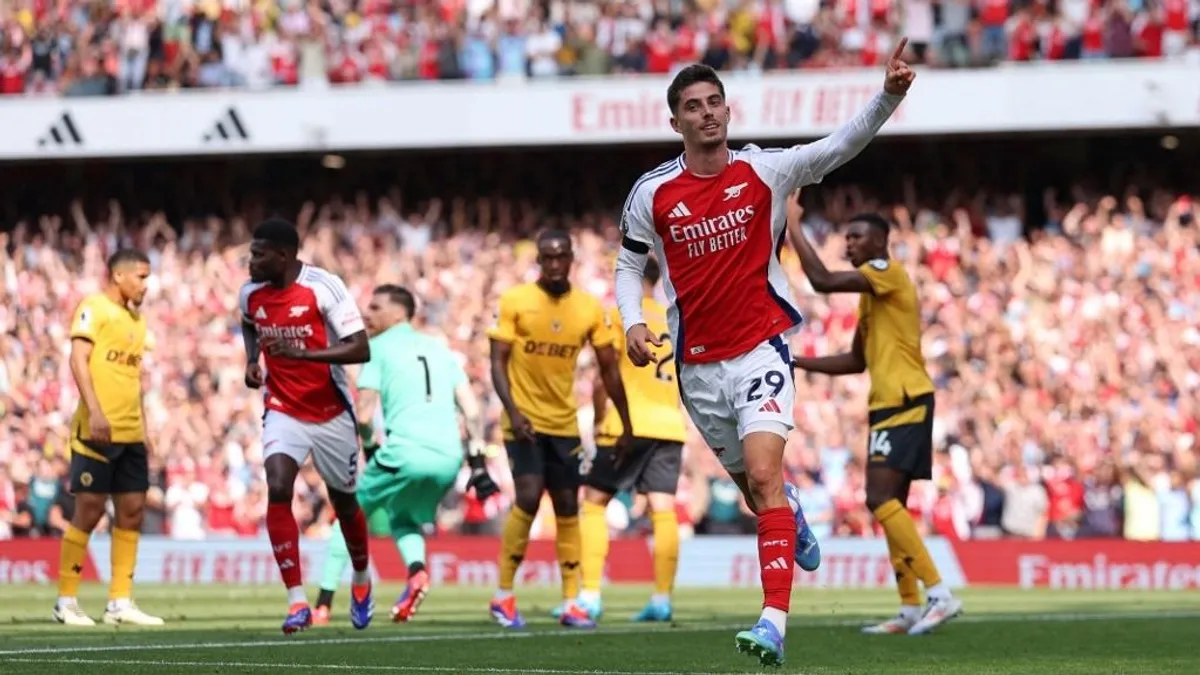 Az Arsenal gyönyörű gólokkal verte a Wolverhampton Wandererst