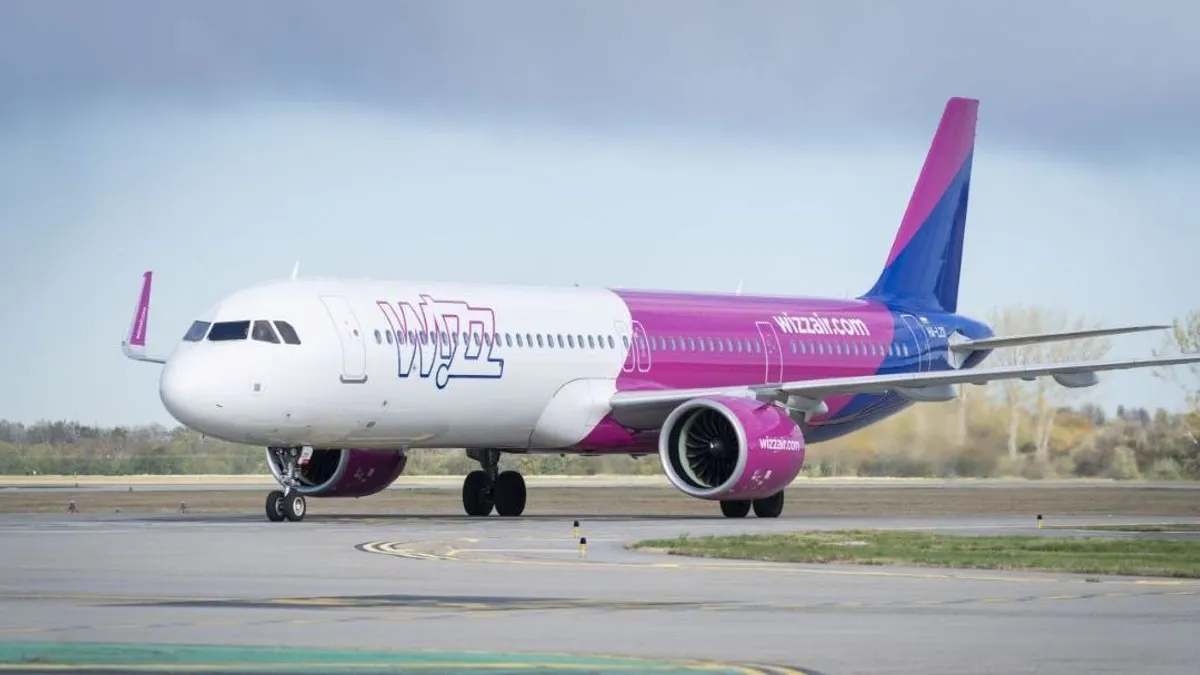 Drón repült el a Wizz Air egyik leszálló gépe mellett