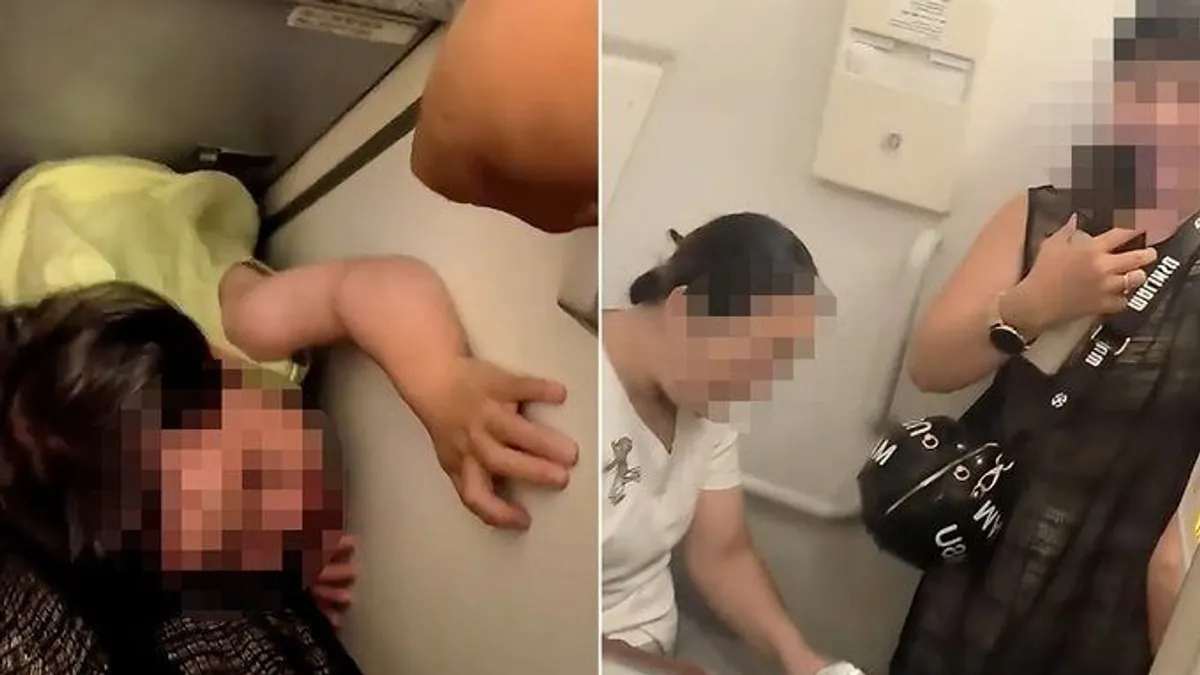 Borzasztó dolgot tettek egy síró kisbabával egy Sanghajba tartó repülőn