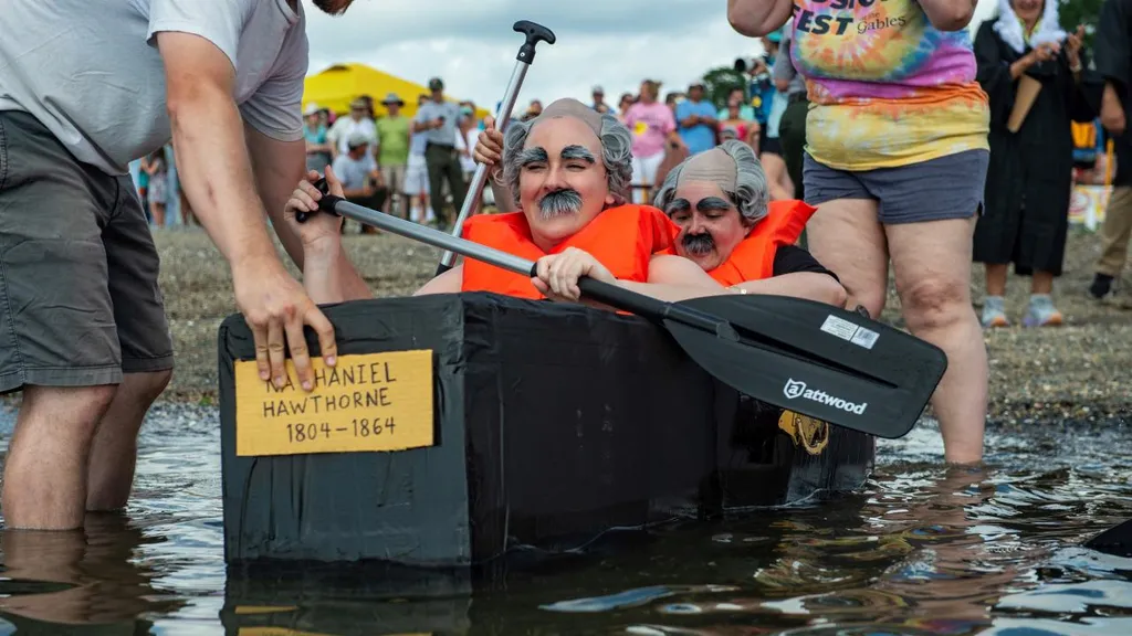 Great Salem Maritime Cardboard Boat Regatta