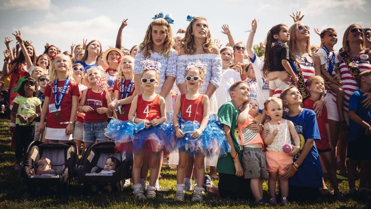 Annual Twins Day Festival Held In Twinsburg, Ohio