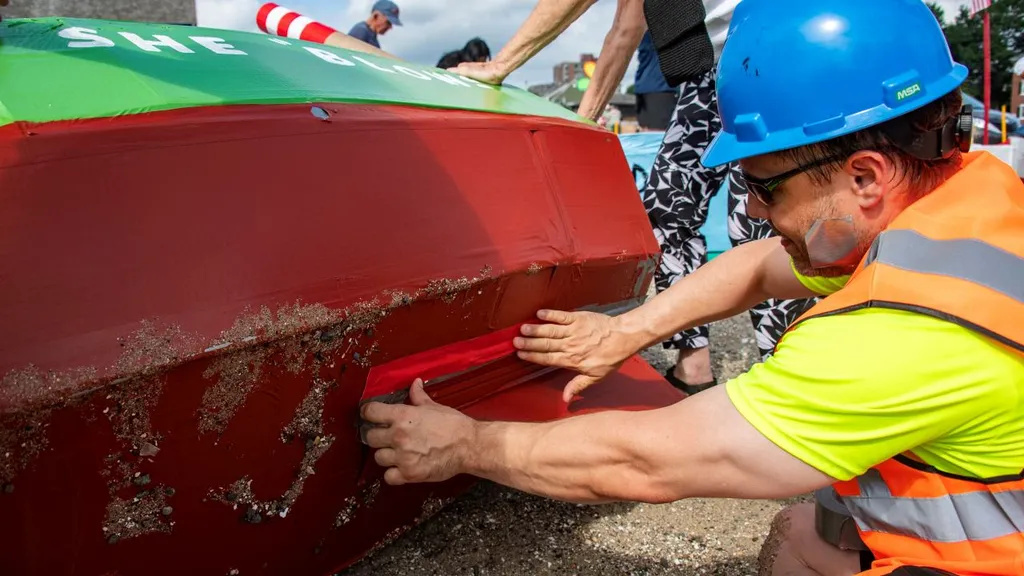 Great Salem Maritime Cardboard Boat Regatta