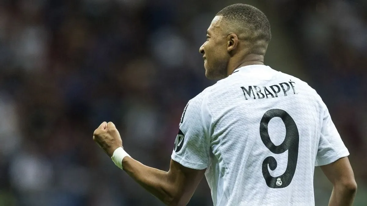 Mbappé gólt lőtt a Real Madridban, máris nyert egy kupát