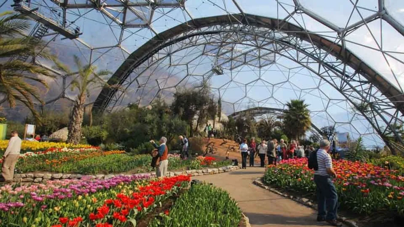 Spring Arrives At The Eden Project