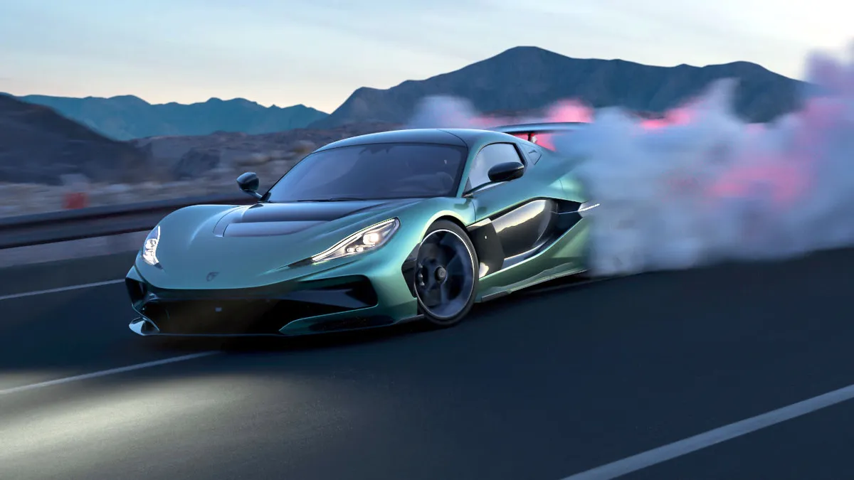 Az 1907 lóerős túraautó után itt a 2107 lóerős Rimac sportkocsi