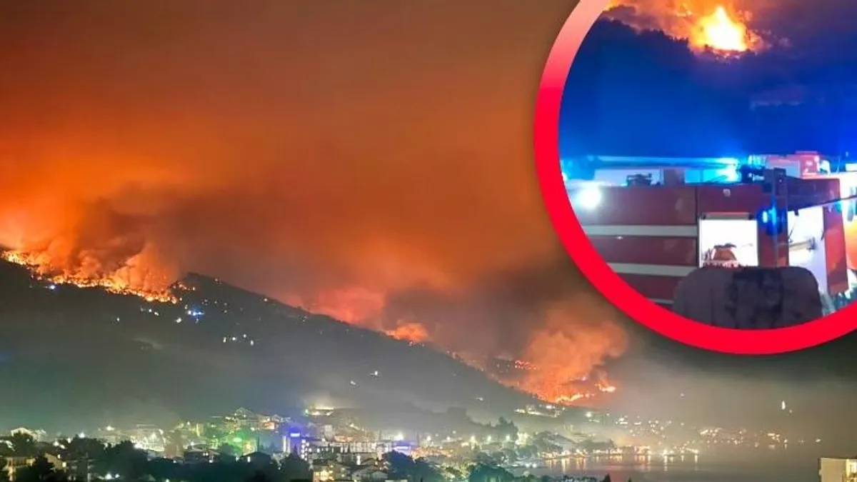 Hatalmas tüzek tombolnak a magyarok közkedvelt horvátországi üdülőhelyeinél
