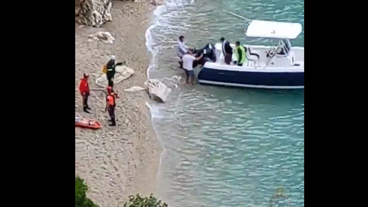 18 éves magyar turista zuhant le egy szikláról Korfun - videó