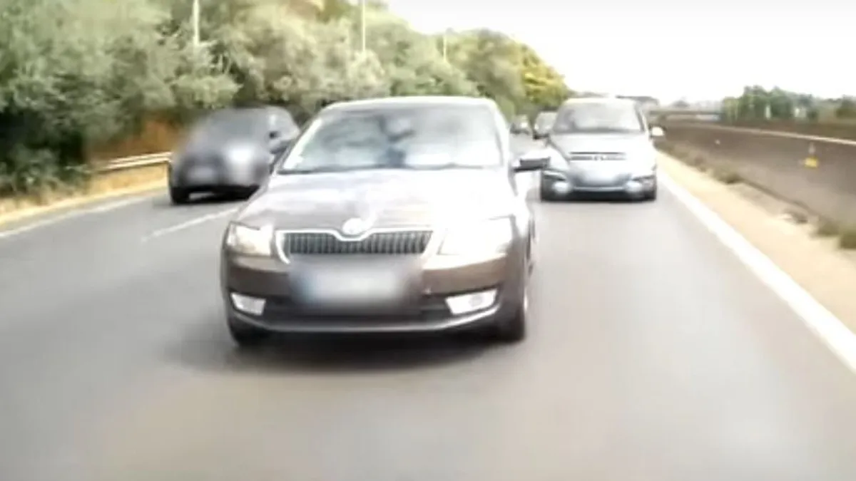 Elképesztő, hogy mit művelt ez a két autós az M1-M7 kivezetőn