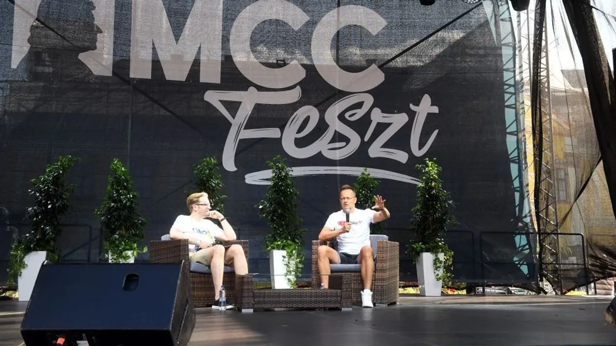 Szijjártó Péter: Brüsszelből intézhették a Magyarország elleni ukrán olajembargót - videó