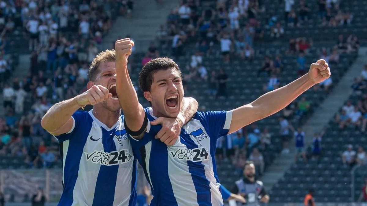 Egészen hihetetlen meccset nyert a Hertha a német másodosztályban