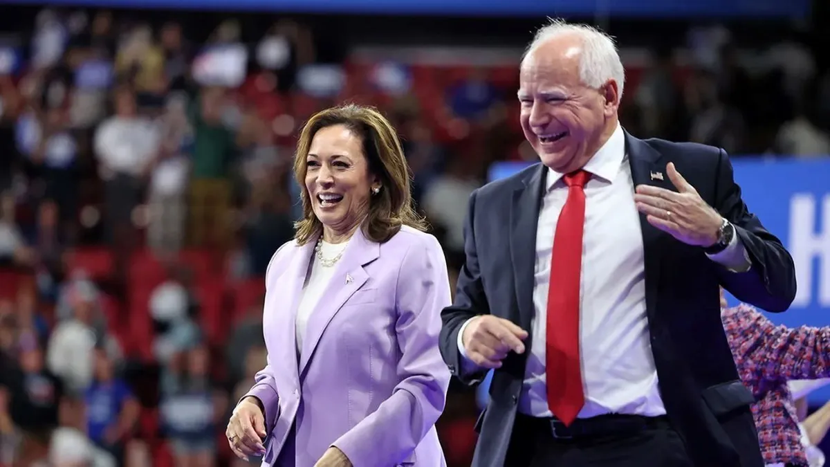 Kamala Harris alelnökjelöltje egy radikális iszlamistáról áradozott