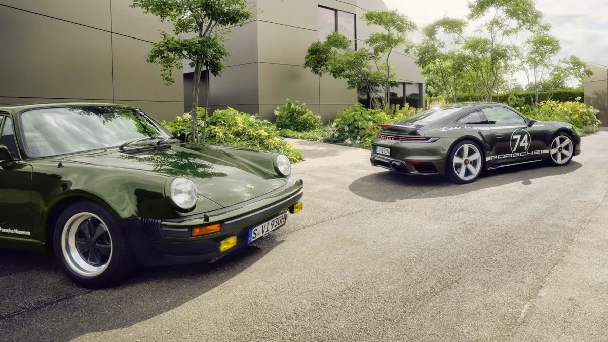 Retró megjelenéssel ünnepel az 50 éves Porsche Turbo