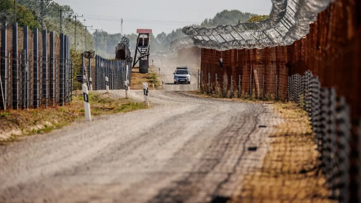 Magyar rendőrre támadt egy migráns a szerb-magyar határon