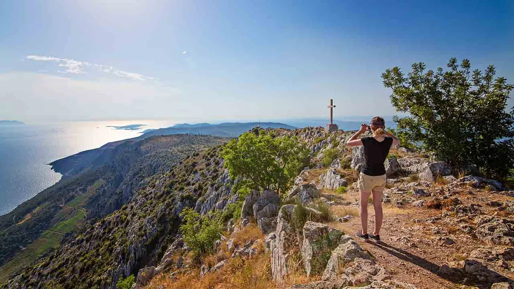 Hvar, Hvar szigete, Adriai-tenger, Dalmácia, Grebisce,  Vrboska, Stari grad, Pakleni szigetek, Sveti Nikola, tengerpart, horvát sziget, sziget, mediterrán, Horvátország, HvarHorvátország
