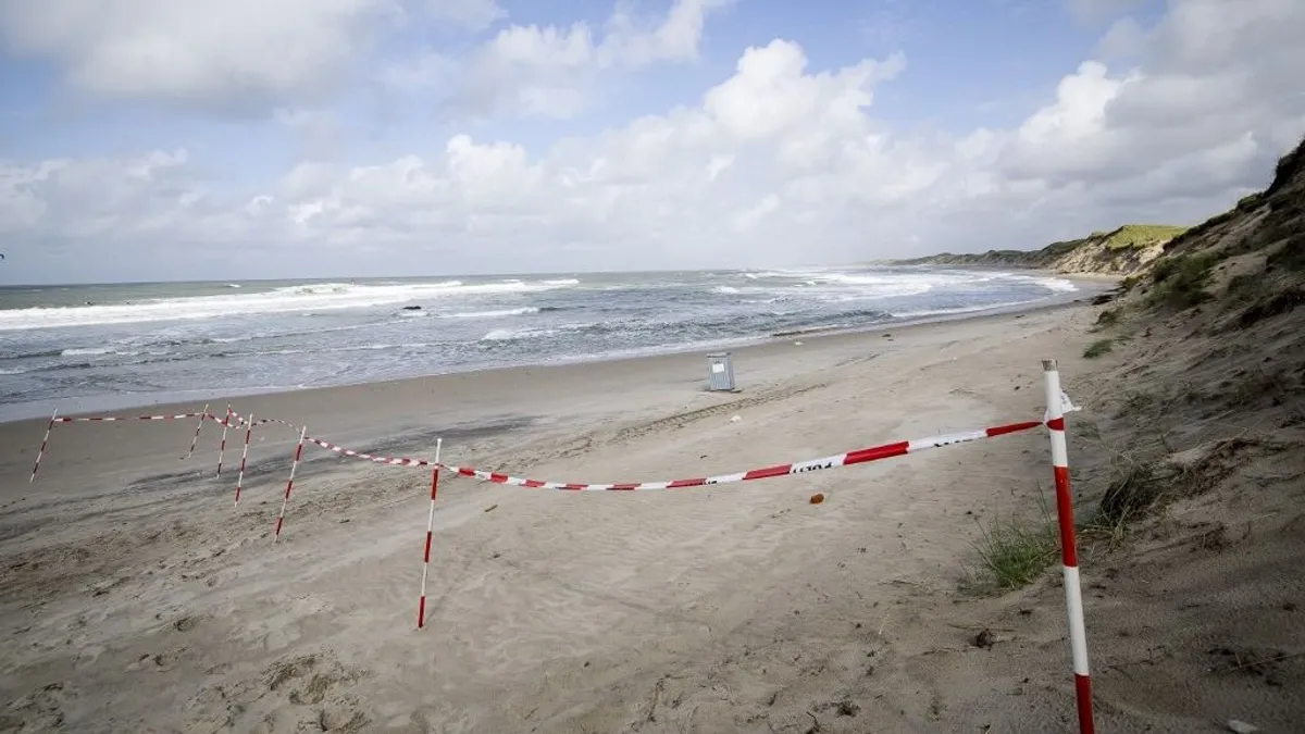 Földcsuszamlás miatt halt meg két gyerek egy dán strandon