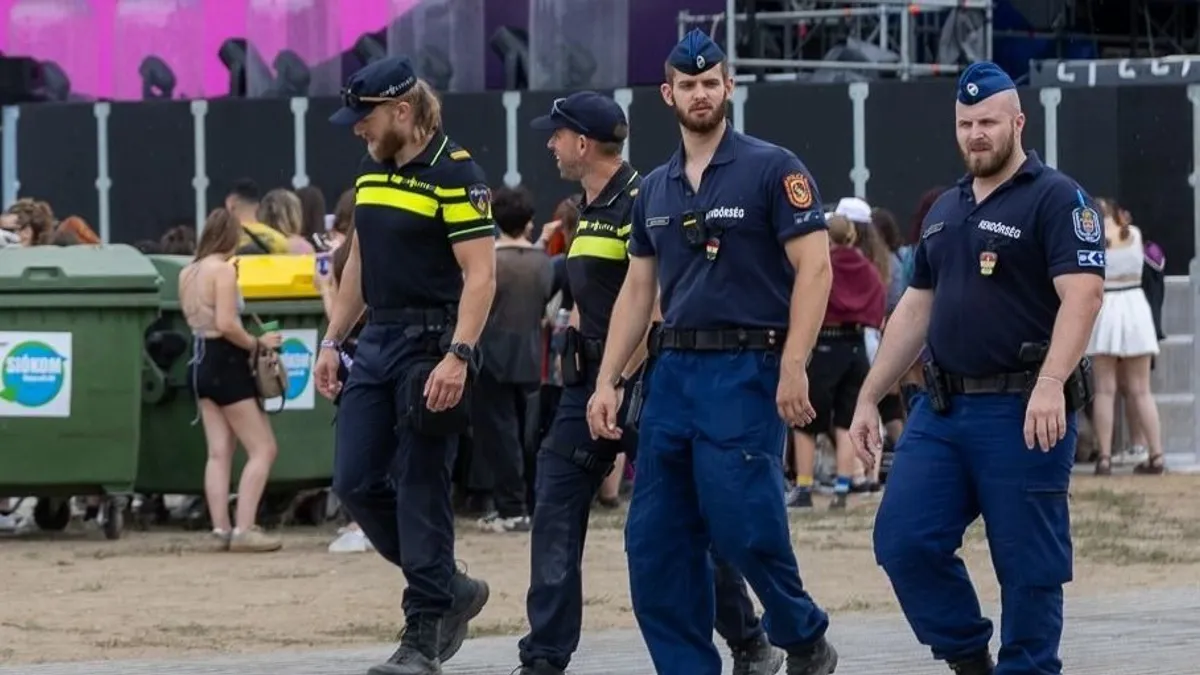 Több bűnözőt is elfogtak az idei Sziget fesztiválon