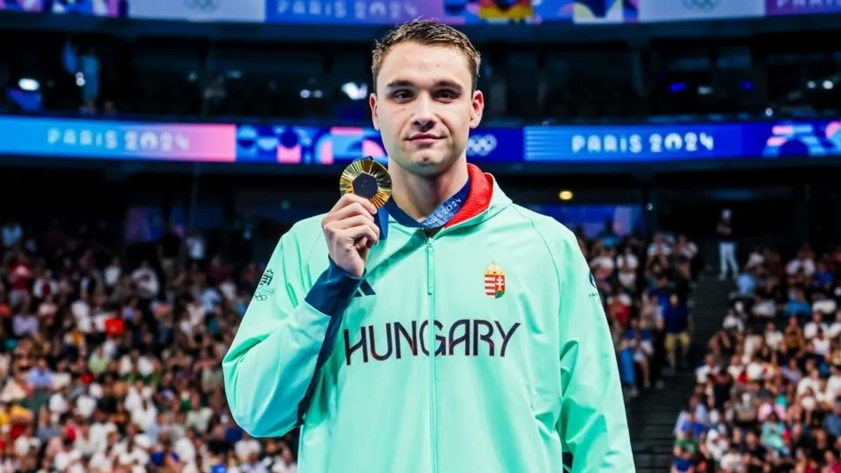 Képeken Milák Kristóf óriási csatája, ami újabb olimpiai aranyérmet ért