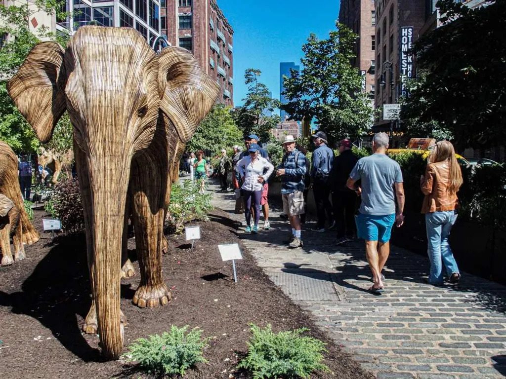 The Great Elephant Migration Visits NYC