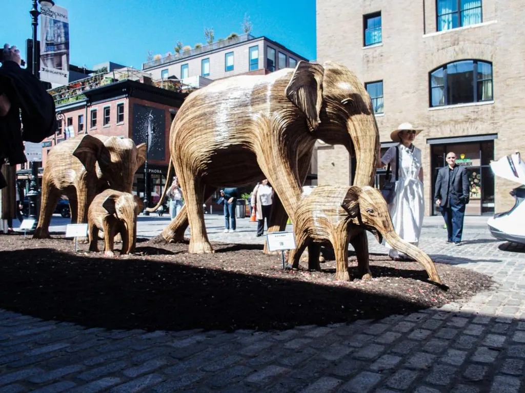 The Great Elephant Migration Visits NYC